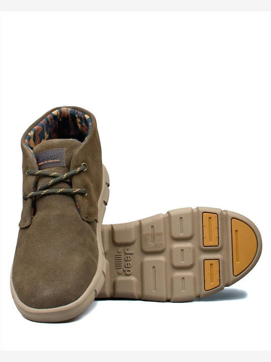 Leather Brown Men's Boots