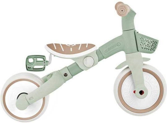 Globber Learning Trike Plus Μετατρεπόμενο με Χειρολαβή Γονέα 3 σε 1 για 1-3 Ετών Πράσινο
