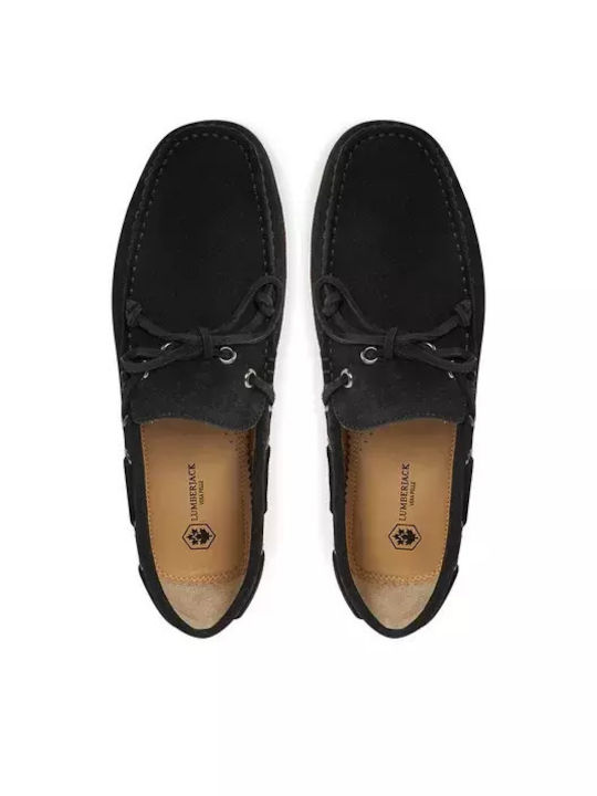 Drive Suede Ανδρικά Boat Shoes σε Μπλε Χρώμα