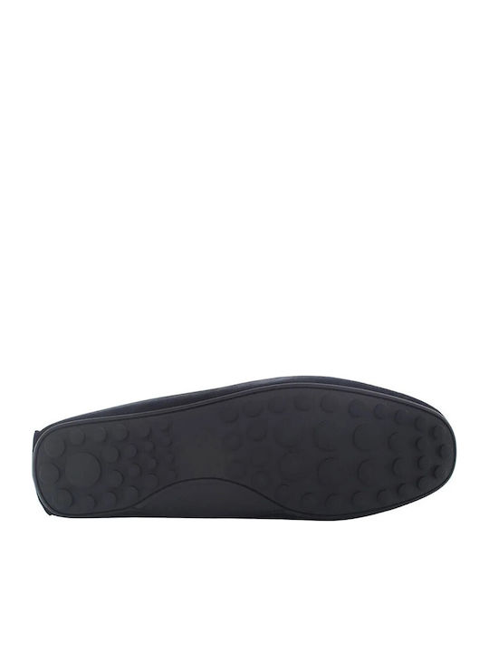 Drive Suede Ανδρικά Boat Shoes σε Μπλε Χρώμα