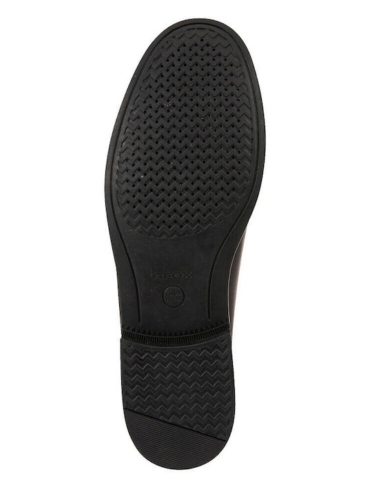 New Damon A Men's Leather Loafers Black