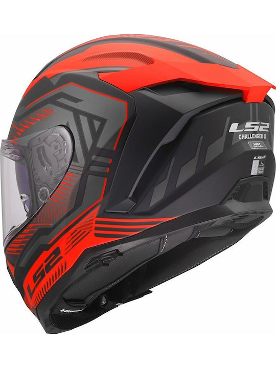 LS2 Challenger II Full Face με Sun Visor ECE 22.06