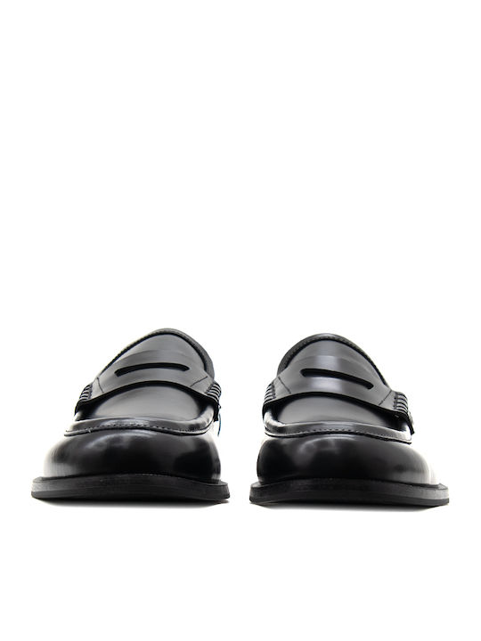 Varian Δερμάτινα Ανδρικά Loafers σε Μαύρο Χρώμα