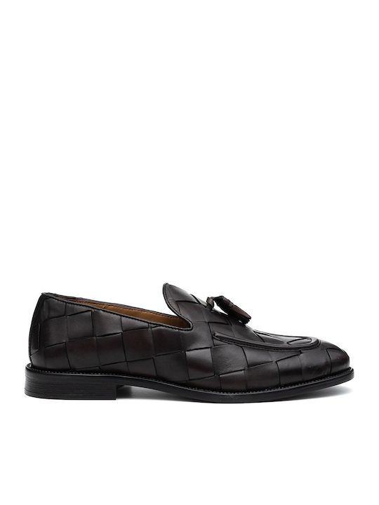Men's Leather Moccasins Brown