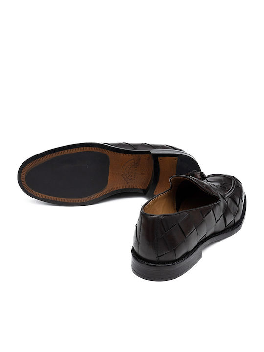 Men's Leather Moccasins Brown