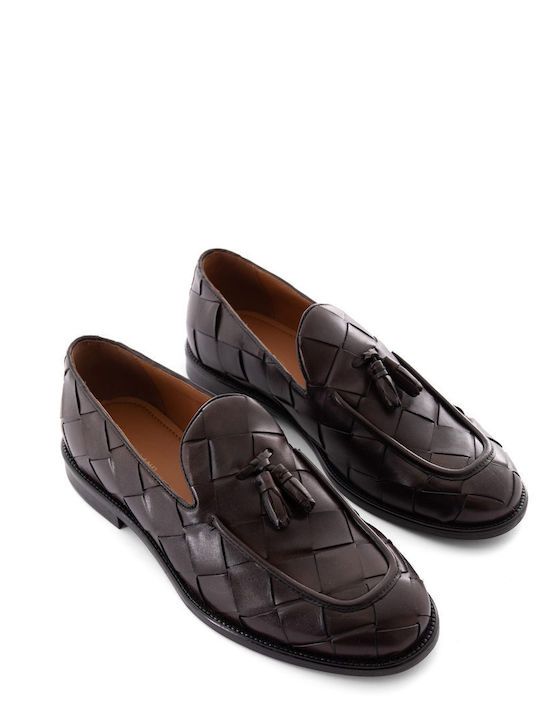 Men's Leather Moccasins Brown
