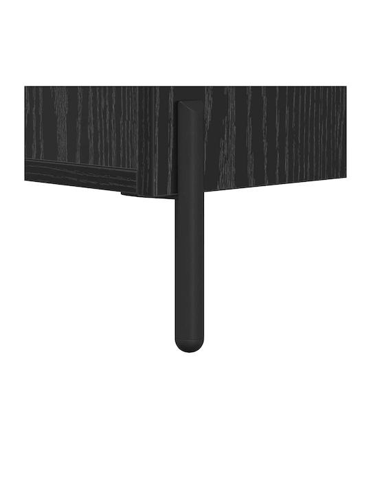 Noptieră Metalică Processed wood 40x40x66cm