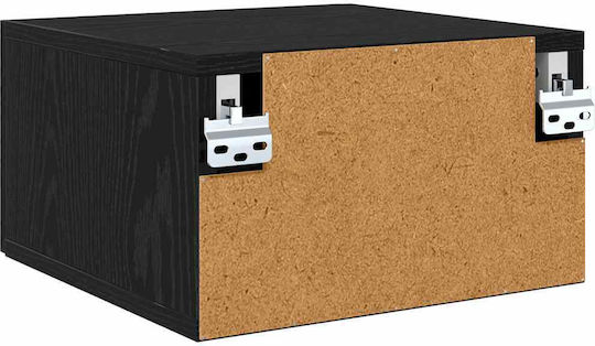 Nachttisch Metall Processed wood 35x35x20cm