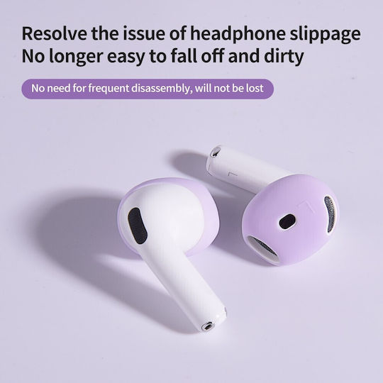 Silikonabdeckungen in Transparent Farbe für Apple AirPods 4