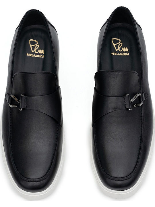 Δερμάτινα Ανδρικά Loafers σε Μαύρο Χρώμα