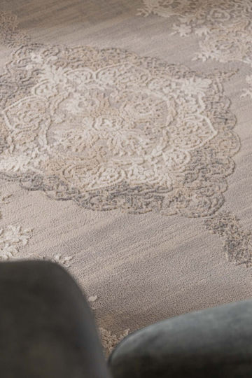 Royal Carpet Infinity Teppich Rechteckig Synthetisch,Polyester/Cotton/Leather Grey