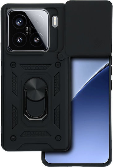 Back Cover Σιλικόνης / Πλαστικό Μαύρο (Xiaomi 15 Pro)