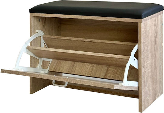 Ξύλινη Παπουτσοθήκη 60x24x41cm