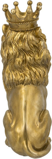 Artekko Διακοσμητικό Λιοντάρι Πολυρητίνης 19x13x33cm