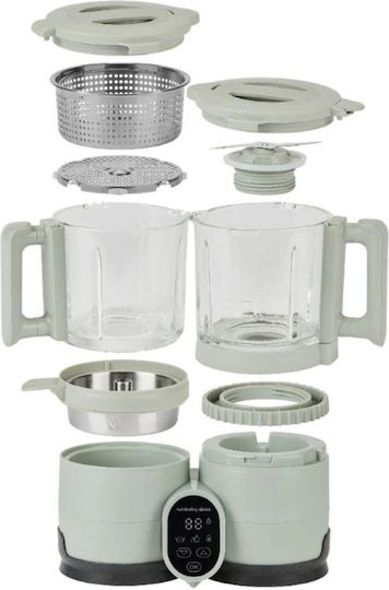Babymoov Baby-Food-Dampfgarer Integrierter Mixer 1.9Es