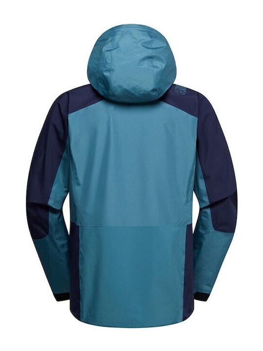 Jacke Wasserdicht Blau