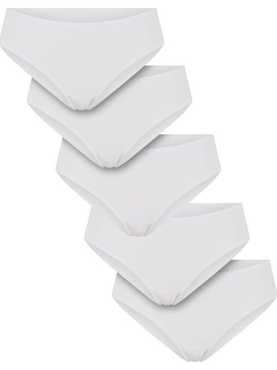 Cotton Women's Briefs Brazil MultiPack White