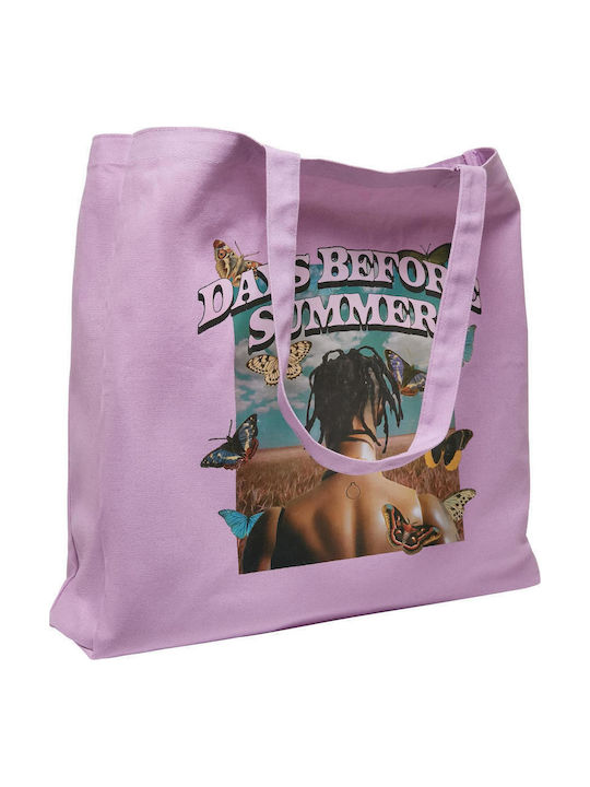 Days Before Summer Oversize Canvas Einkaufstasche Lila One