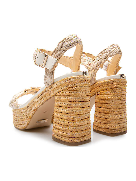 Sandale Bej Guess Follyn Flgfonele03-natu