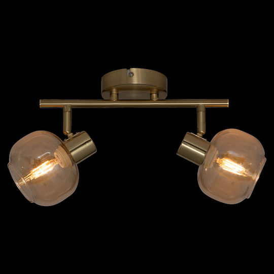 Wall Lamp with E14 Socket Gold 11cm