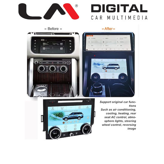 LM Digital Car Audio System for Land Rover Range Rover Sport 2013 > 2017 (Bluetooth/USB/WiFi/GPS/CD)