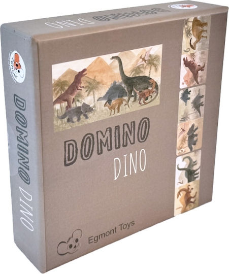 Brettspiel Domino Δεινόσαυροι 3+ Jahre 570051 (EN) Egmont