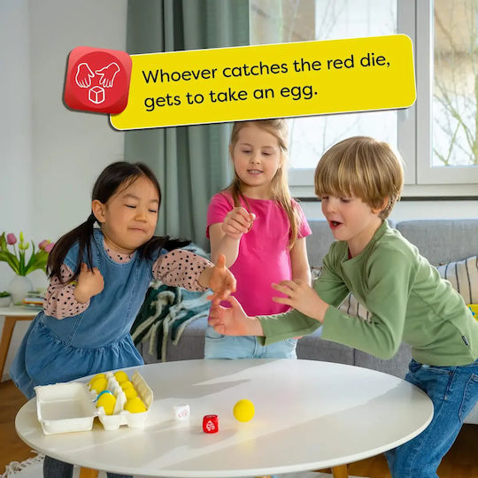 Board Game Αυγομαχίες for 2-4 Players 5+ Years Old Haba