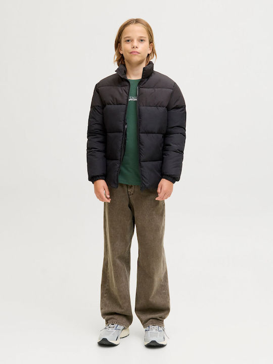 Kids Long-Sleeved Green Blouse
