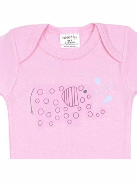 Ninetta Baby-Strampler Rosa Thalassa Ninetta Baby-Strampler Rosa Thalassa