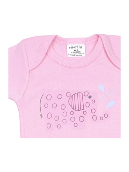Ninetta Bebe Kurzärmelig Pink Sea