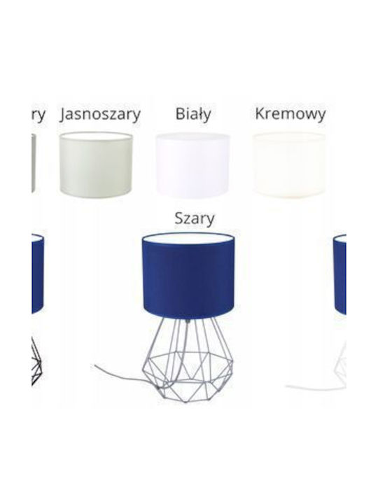 Light Home Dekorative Lampe mit Fassung für E27 Lampe Weiß
