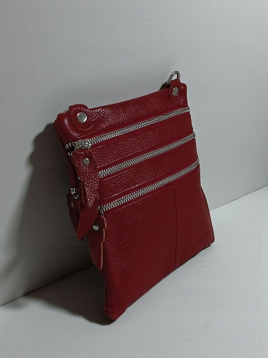 Leather Women's Bag Crossbody Green