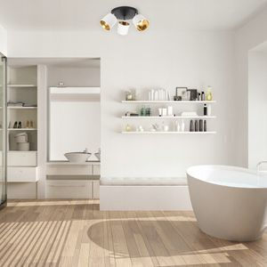 Light Home Спот с 15 Светлини и с Цокъл E27 в Бял Цвят