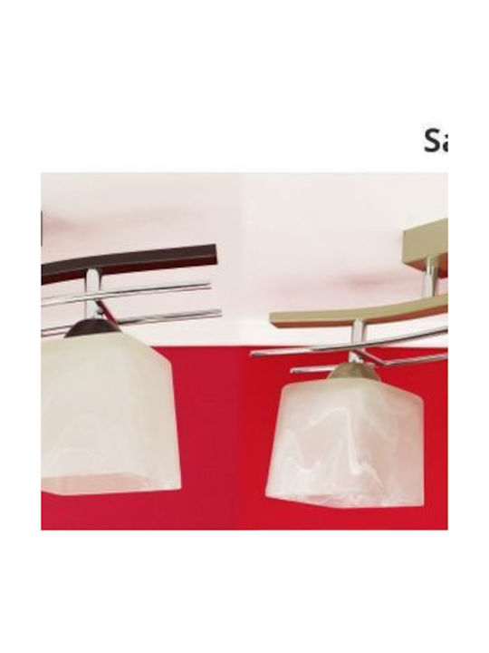 Light Home Dublu Spot în Culoare Alb