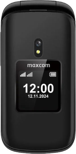MaxCom MM834 4G Dual SIM Κινητό με Κουμπιά Μαύρο