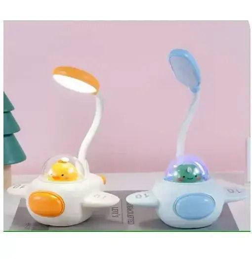 Aerbes Drehend Kinder Schreibtischlampe Hellblau