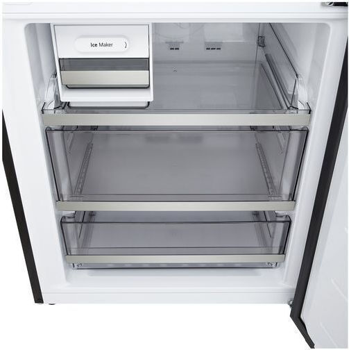 LG Ψυγειοκαταψύκτης 465lt Total NoFrost Υ203xΠ69.7xΒ70.4εκ. Μαύρος GBBW726DEV
