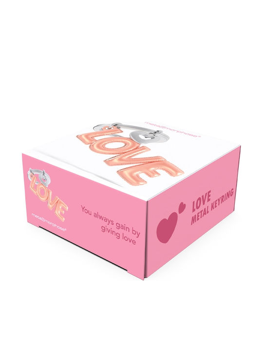 Breloc Love Balloon Letters Rose Gold Mtm310-01