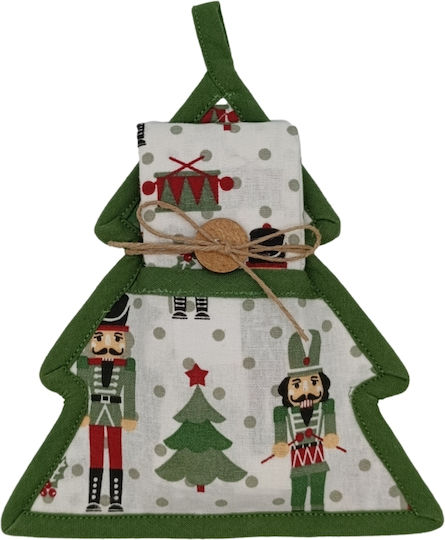 Ilis Home Christmas Towel Green