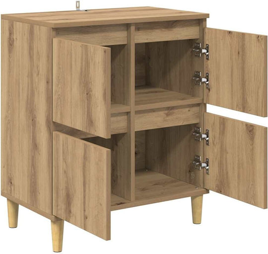 Мебели за съхранение дървен Дъб 60x35x70см