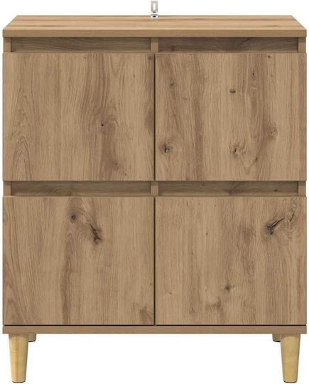 Мебели за съхранение дървен Дъб 60x35x70см