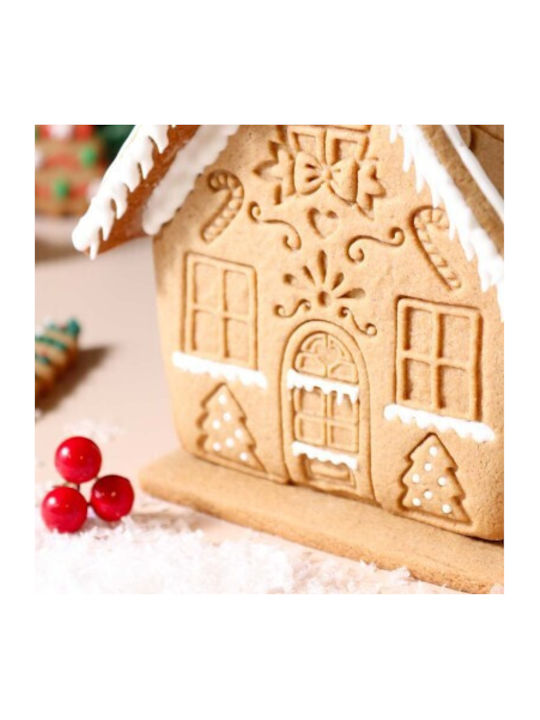 PME Set Christmas Cake Molds Plastic L17.4xW10.7xD3cm. 3pcs