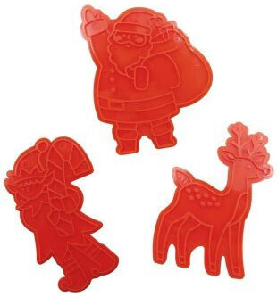 PME Plastic Cookie Cutters 3 Pieces