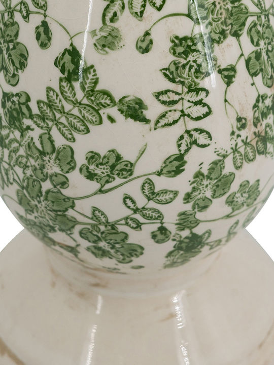Artekko Aurelion Кандилник Керамика в Бял Цвят 13.5x31.5x13.5бр 1бр