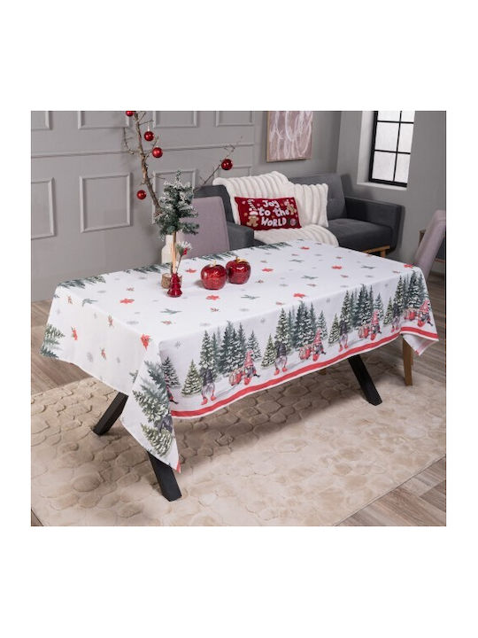 Teoran Weihnachtlich Tischtuch Stoff L140xB140cm.