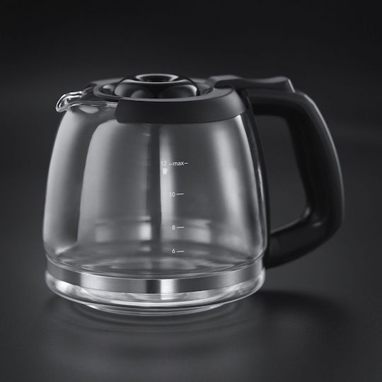 Russell Hobbs Grind & Brew Προγραμματιζόμενη Καφετιέρα Φίλτρου 1025W