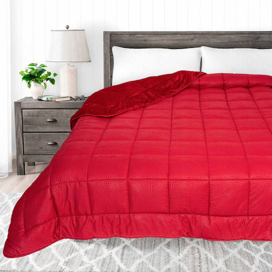 Astron Italy Duvet Cover Single 160x220cm Wine