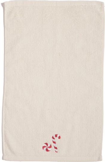 Nef-Nef Homeware Кърпа За Ръце Sweet Christmas 30x50см Екрю 2 Броя Тегло 400гр/м²