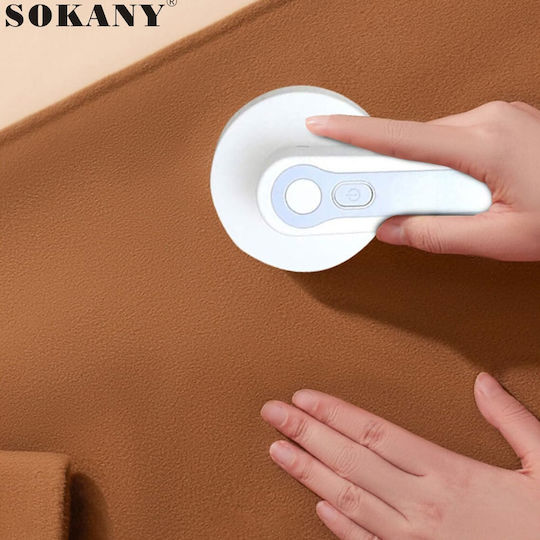 Sokany Rechargeable Fabric Shaver White