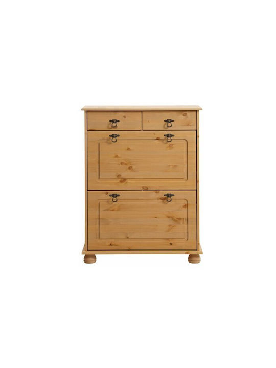 Holz Schuhschrank Nolcore 100 75x30x100cm